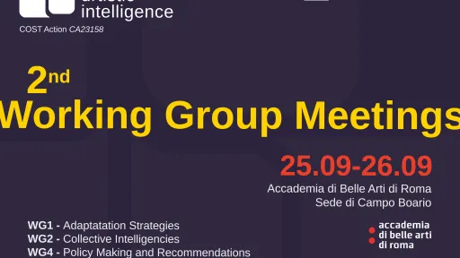 2nd WG1, 2, 4 meeting rome