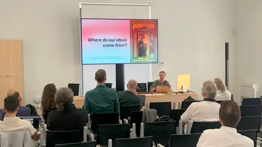 Presentation in Rome, Majella Clarke, Where do our ideas come from?